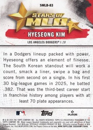 Hyeseong Kim back