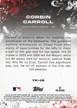Corbin Carroll back