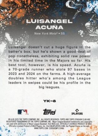 Luisangel Acuña back