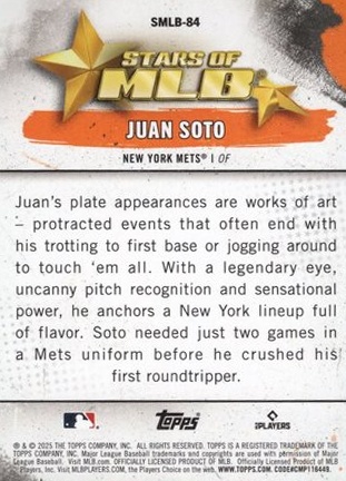 Juan Soto back