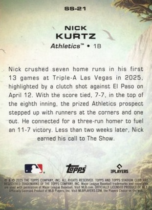 Nick Kurtz back