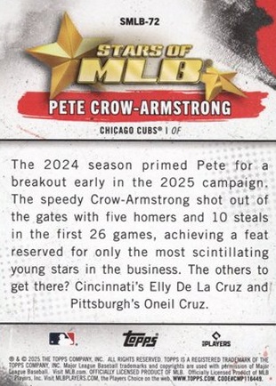 Pete Crow-Armstrong back