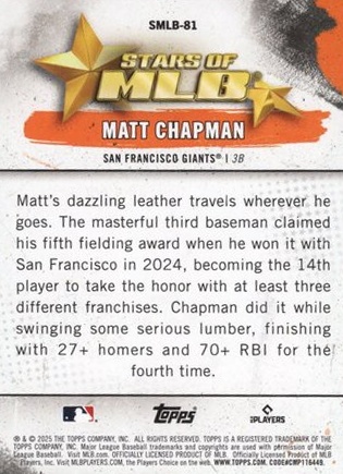 Matt Chapman back