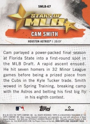 Cam Smith back