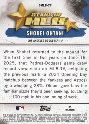 Shohei Ohtani back