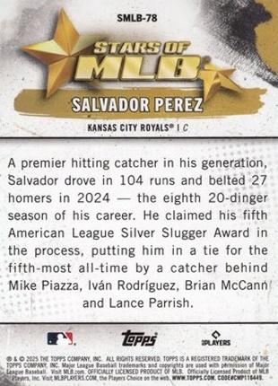 Salvador Perez back